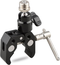 Crab Clamp Articulated 1/4 Mini Ball Head for Microphones - 1465