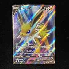 Jolteon V (Full Art) 177/203 SWSH07: Evolving Skies Holo on eBay