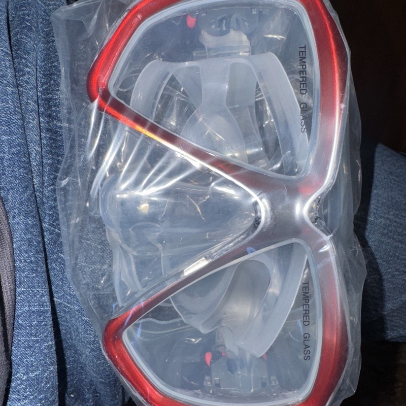 EXP VISION Adult 3 Panoramic View Anti Fog Diving Mask,Tempered Glass Lens Scuba