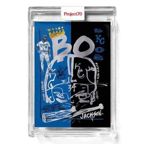 Topps Project 70 Card 280 - 1969 Bo Jackson by Gregory Siff