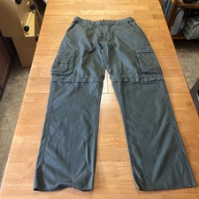Boy Scouts of America, convertible uniform pants. size youth 36, not hemmed.