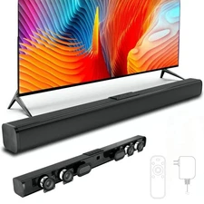 Pregoods Shop JSXD238 Sound Bars for TV, 30" Soundbar with Subwoofer