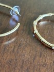Lilly Pulitzer Gold Metallic Hoop Earrings — photo 5