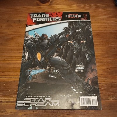 Transformers REIGN STARSCREAM #2 Cvr A IDW Comics 2008 Movie Sequel 2A 