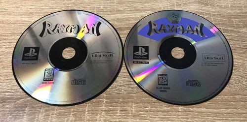 2 copies of Rayman PS1 PlayStation 1 Loose Discs