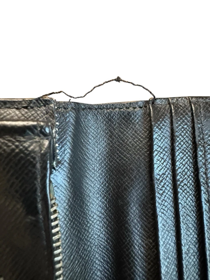 Louis Vuitton Brazza Black Damier Graphite Canvas Long Wallet - Image 4 of 4