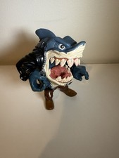Vintage Street Sharks Pool Shark Ripster Toy 1995 MATTEL Series 4 In complete