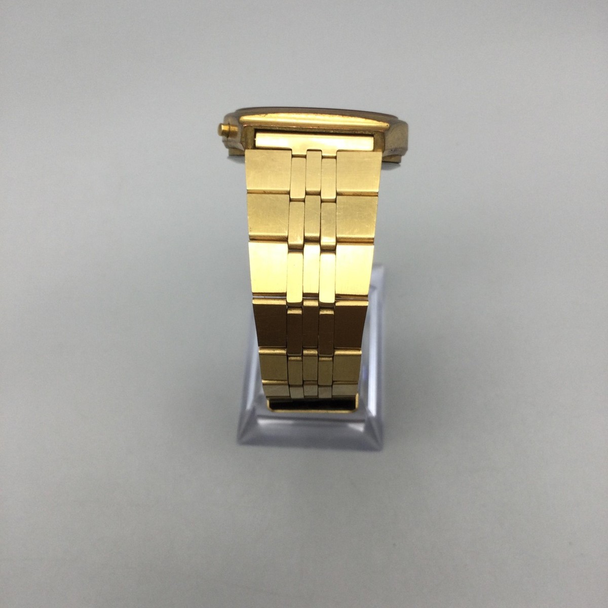 Vintage Texas Instruments TI3H Mens Watch 34mm Digital Gold  display picture 1