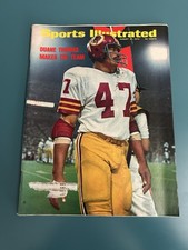 No Label *RMVD 8/27/1973 Sports Illustrated Mag Duane Thomas Washington Redskins