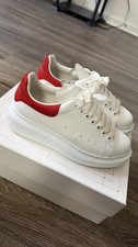 Alexander McQueen Oversized Leather Sneakers ...