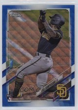 2021 Topps Chrome Blue Wave Refractor 40/75 Luis Campusano #135 19bb