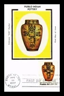 US CARD HOPI PUEBLO INDIAN POTTERY FIRST DAY ISSUE COLORANO SILK CACHET