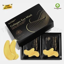 Gold Gel Collagen Under Eye Masks 30 Pairs Anti-Wrinkle Moisturizing Pads