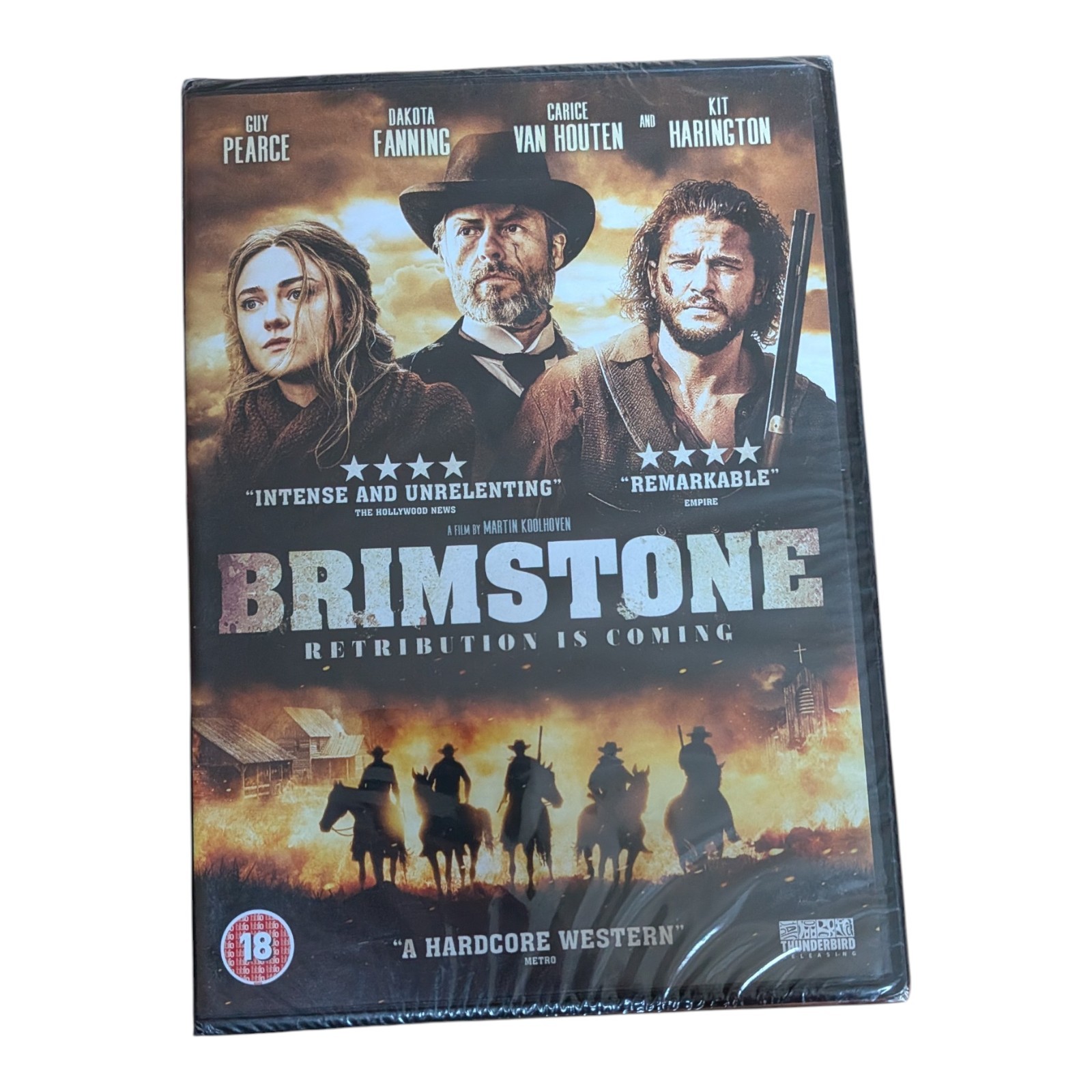 Brimstone (DVD, 2018) Guy Pearce New & Sealed
