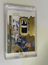 2016-17 Fleer Showcase Brayden Point Hot Prospects Rookie Auto Patch “Go Bolts”