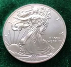 U.S. Mint American Eagle 2013 1 oz .999 Fine Silver Uncirculated with Capsule