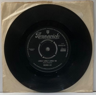 Brenda Lee Lonely Lonely Lonely Me As Usual Brunswick 1960s 45