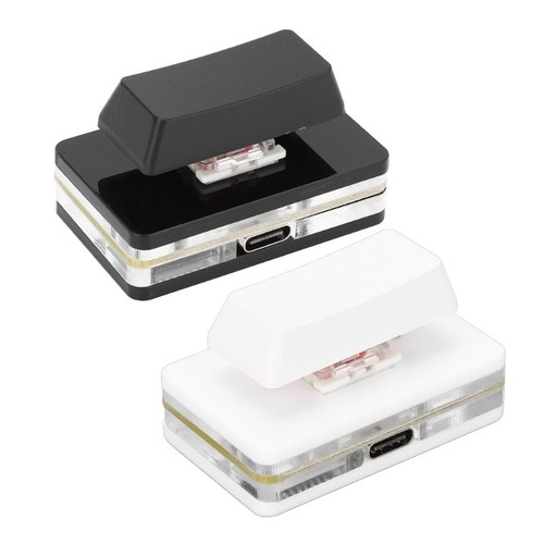 Usb Hot Key Button Programmable Programmable Single Key Mechanical Keyboard Hot Swappable Red Switching ...