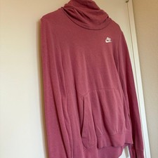 Nike Sportswear Essential Womens Funnel Neck Fleece Pullover Hoodie Size S