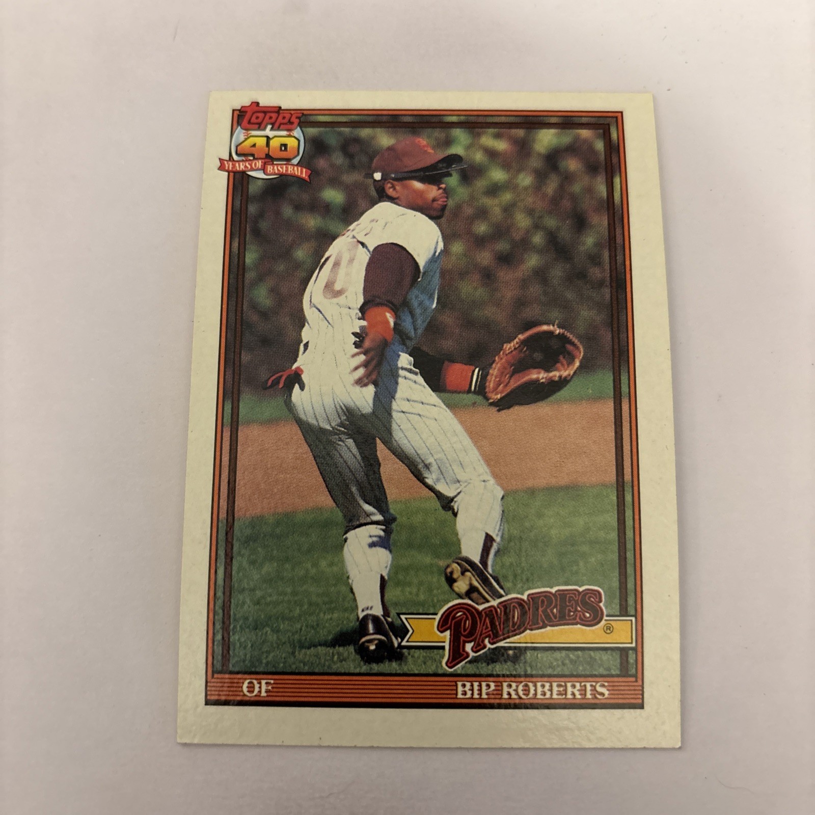 1991 Topps - Bip Roberts #538 