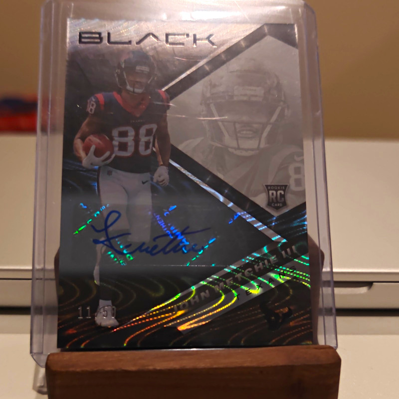 Panini 2022 Black John Metchie III #116 Rookie Auto Serial Numbered 11/50