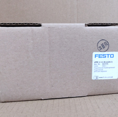 FESTO VPPE-3-1186420E1 557775 Proportional Pressure Regulator Valves NEW