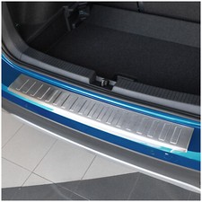 Ladekantenschutz passend für VW T-Cross Typ C1 Aluminium Abkantung ab Bj. 2018-