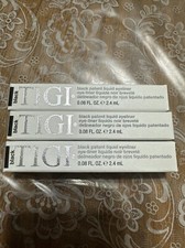 3 Pack TIGI Black Patent Liquid Eyeliner for Women Black .08Oz Full Size