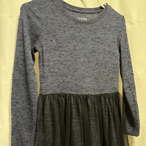 Grinch Adult S Ringer Tee & Girls Size 10/12 Blue Sparkle Long Sleeve Dress - Picture 9 of 24