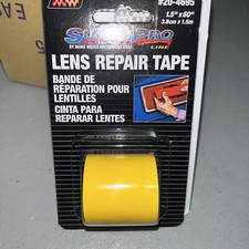 Lens Repair Tape Amber 1.5"x5" Pack of 6. Free shipping 