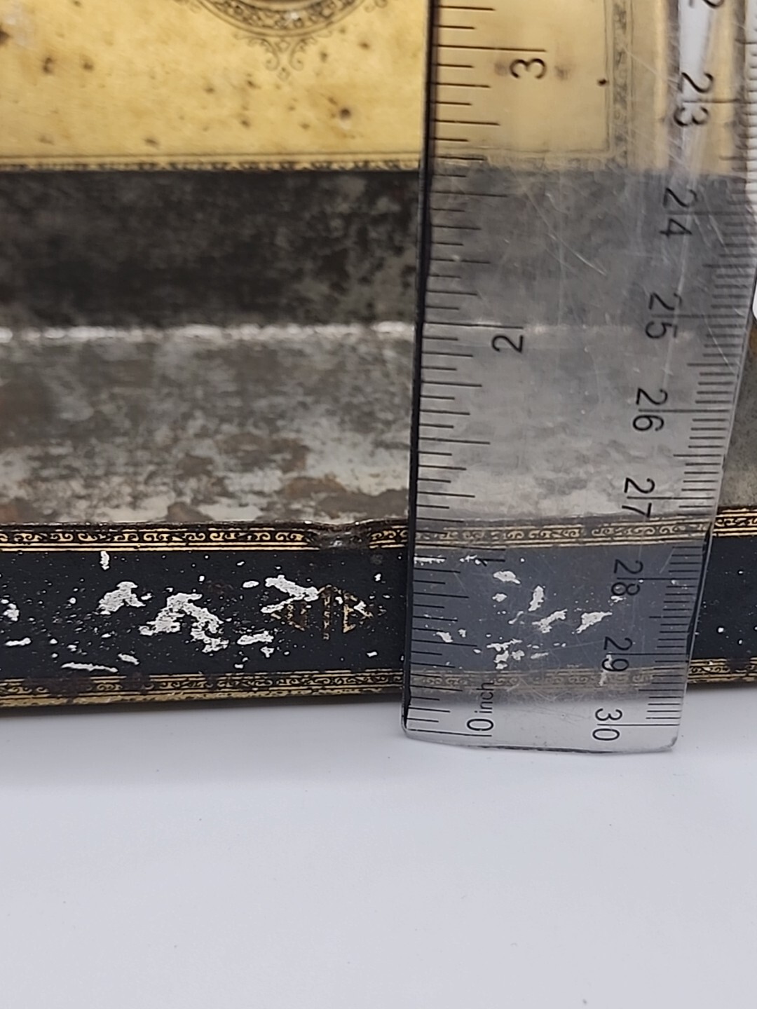 Vintage Art Deco Metal Cutex Five Minute Set Advertising Tin Litho Box Manicure