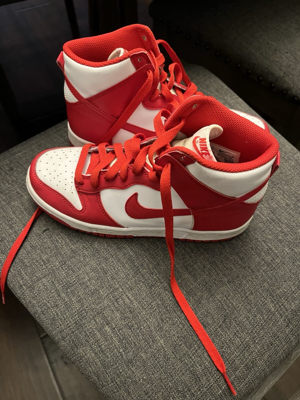 Nike Dunk High - Championship Red - Women’s 7 image 2