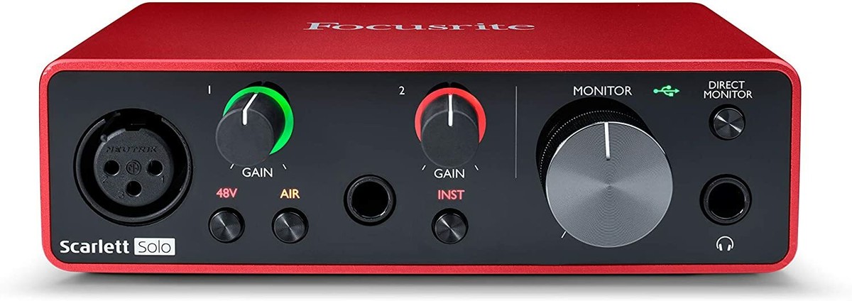 DTM・DAW Scarlett Solo 3rd generation 2-IN,2-OUT Scarlett Solo Studio | Focusrite