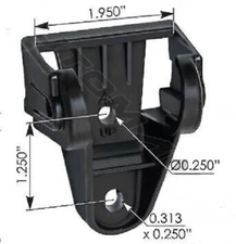 Hood Latch Catch  - (Peterbilt 567 569) #L036005