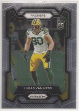 2023 Prizm Football Lukas Van Ness Rookie # 336 Green Bay Packers