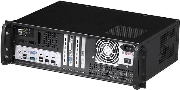 3U (Short 11.81")(Wall-Rack Mount Chassis)(5.25"+3xHDDs Bay)( ATX/ITX ) Case NEW - Image 4 of 4