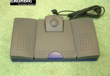 Grundig 536 Foot Control Switch/Pedal for STENO Cassette Transcription Machines 