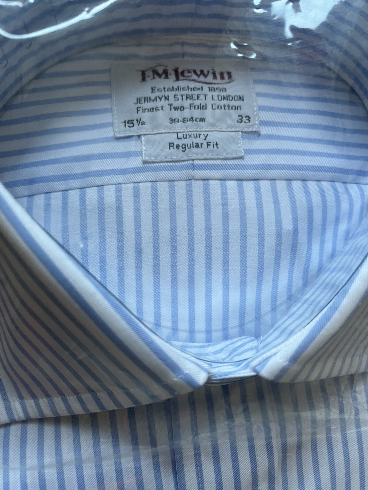 mens tm lewin shirt 15.5 / 33 Light Blue eBay