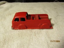 Vintage Tootsietoy Fire Truck Pumper Red with Rubber Wheels