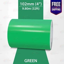 GREEN 4" PIN STRIPE Car Model Motorcycle Decal Line TAPE Vinyl Sticker 102mm