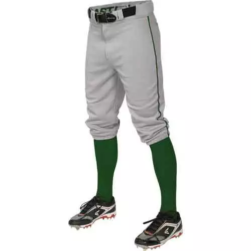 Easton Pro + Knicker Style Adult Men's Piped Braided Baseball Pants A167105 - Picture 13 of 15