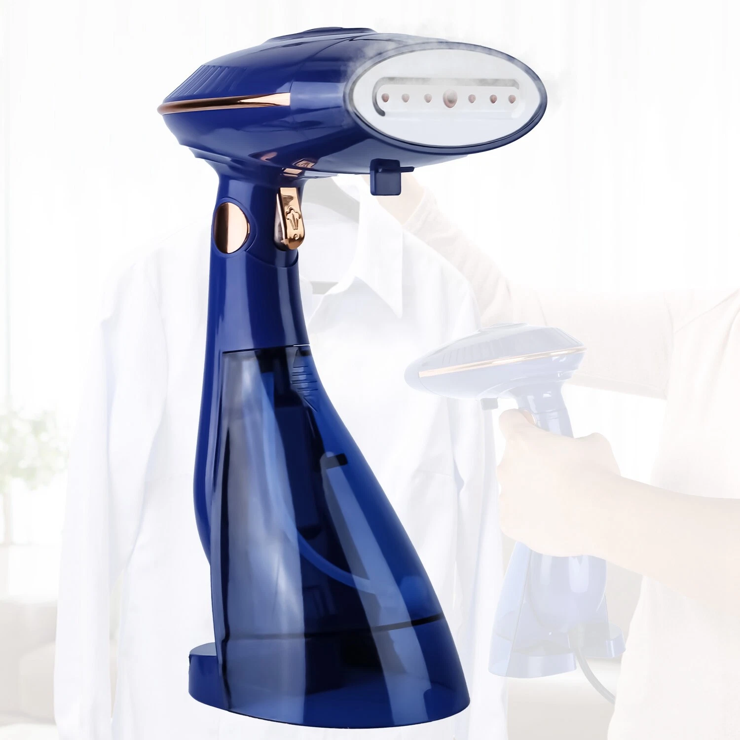 1500W Powerful Steaming Garment Steamer for Clothes Home Travel Fabric Steamer