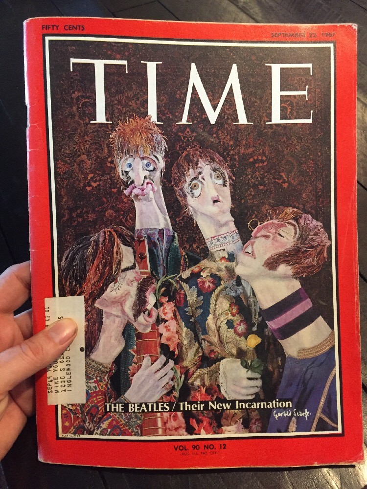 Magazine time Beatles / Their New Incarnation SEPTEMBER 22 1967 | eBay