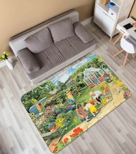 3D Gardening Yard ZHUA25 Game Non Slip Rug Mat Photo Carpet Trevor Mitchell Zoe