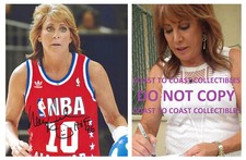 Nancy Lieberman signed NBA Allstar 8x10 basketball photo COA Proof autographed