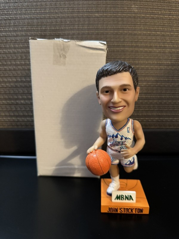 John Stockton Bobblehead Utah Jazz Stadium Giveaway RARE NIB NBA SGA