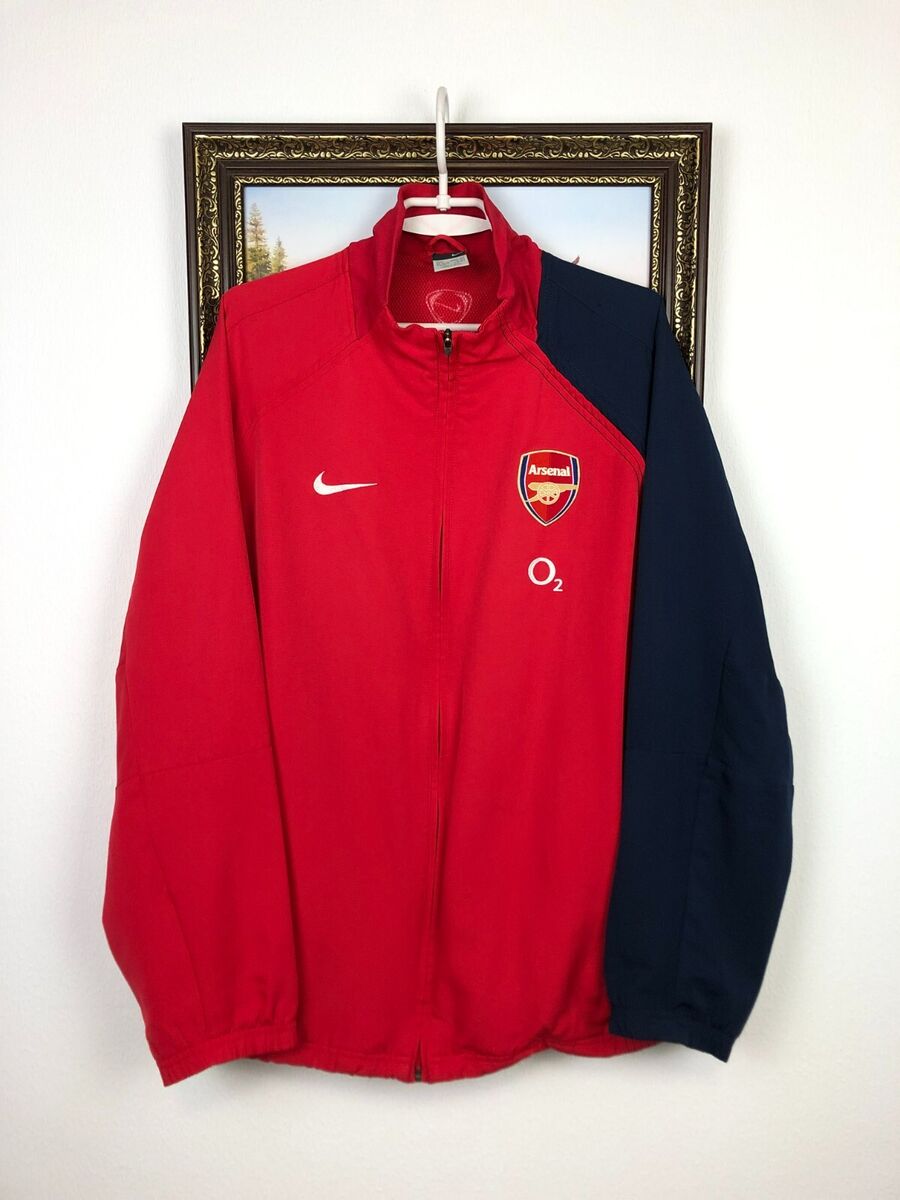Vintage Nike Arsenal o2 Football Jacket Soccer Track Top Vintage Nike Arsenal o2 Football Jacket Soccer Track Top