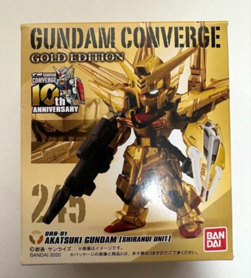 Gundam Converge 245 Gold Edition Akatsuki 10th Aniv. Shiranui Unit