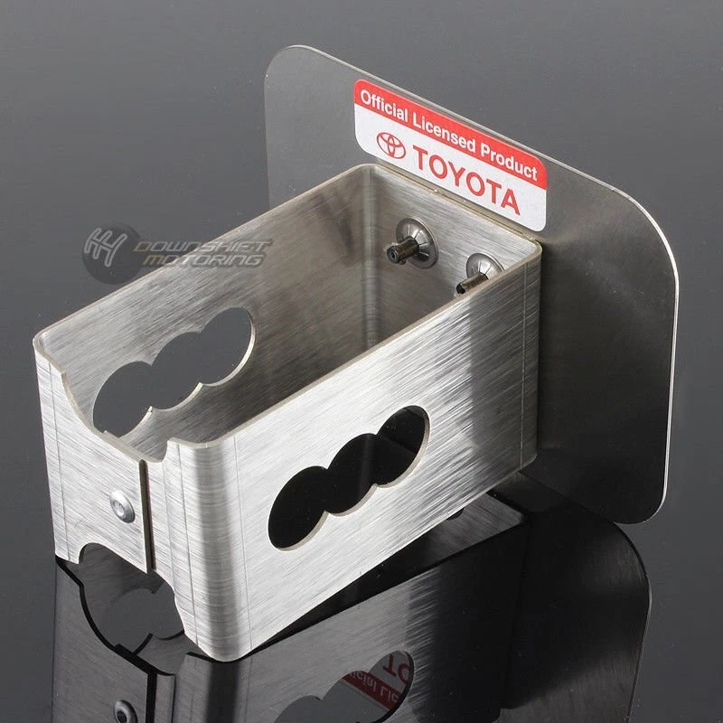 Черная жемчужная вилка для крышки сцепного устройства из нержавеющей стали TOYOTA для буксировочного приемника прицепа 2 дюйма - Изображение 2 из 2