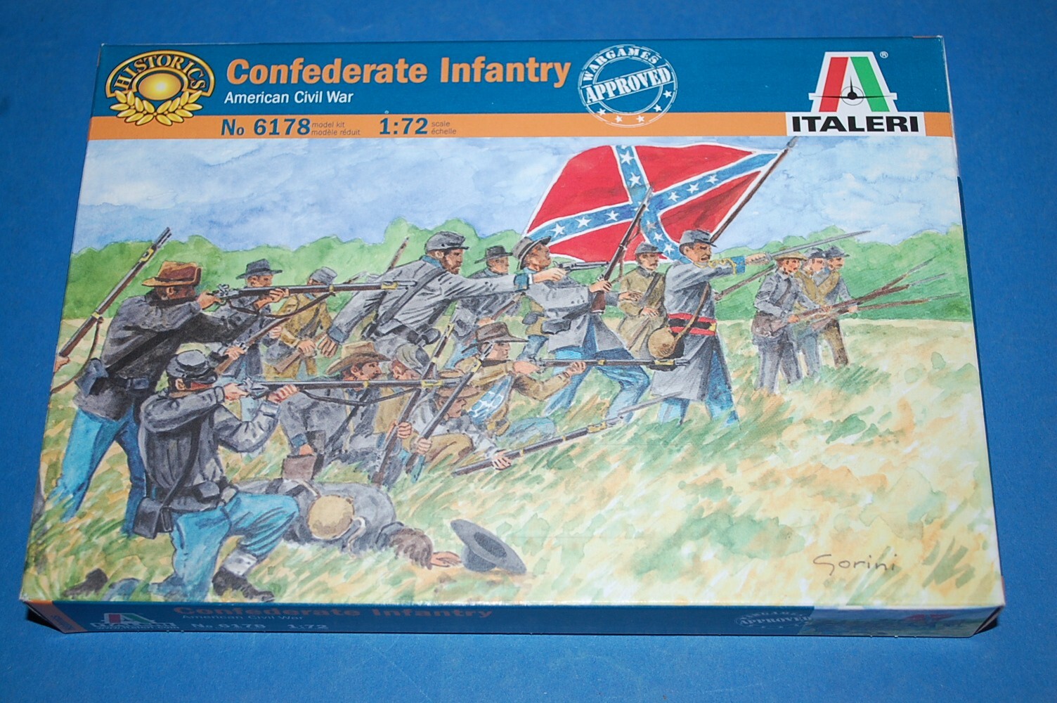 Italeri 6178 - Confederate Infantry  scala 1/72